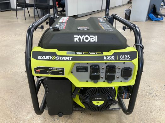 Ryobi easy start 6500W poratable generator 