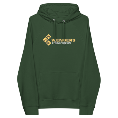 Wengers Logo Unisex Hoodie - Green