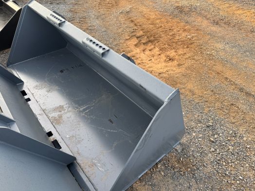 Gray 84" hi back  bucket 