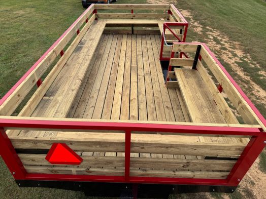 Stoltzfus 8.5x18 hayride wagon