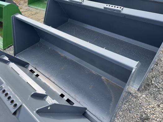 Gray 78" Tractor loader bucket