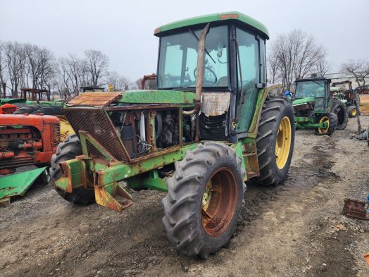 John Deere 6605 Salvage Tractor