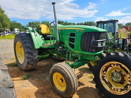 John Deere 6100D Salvage Tractor #12162