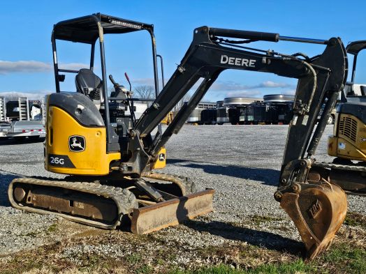 2022 John Deere 26G excavator