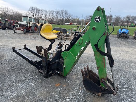 John Deere 49 backhoe
