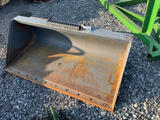 AMH 60" skid steer QA bucket