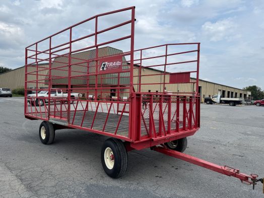 EZ Trail 9x18 hay rack wagon