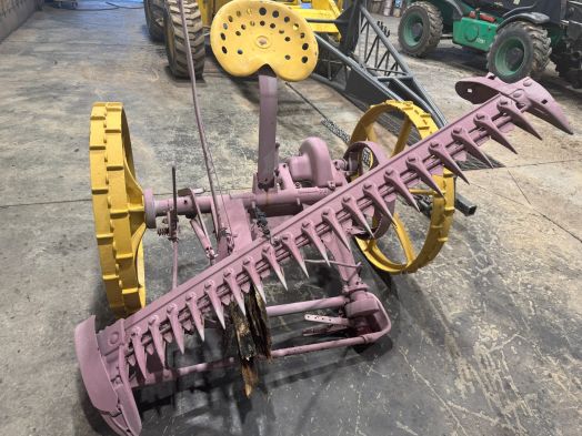 sickle bar mower yard ornament