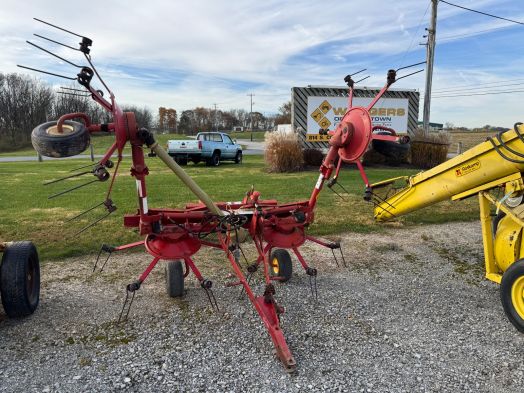New Holland 163 4 star tedder as-is