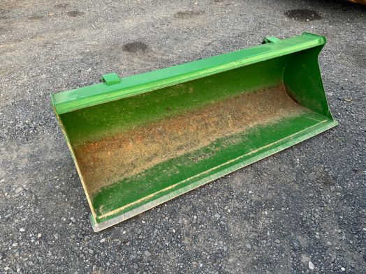 John Deere 60" loader bucket for 300 and 400 series loaders