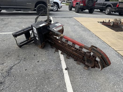 Bradco 48" skid steer mount trencher model 617