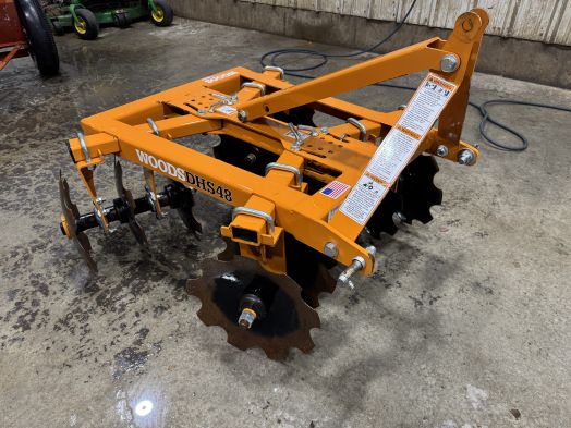 Woods 4' 3pt disc harrow DHS48N