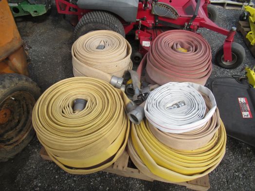 Several good pump discharge hoses