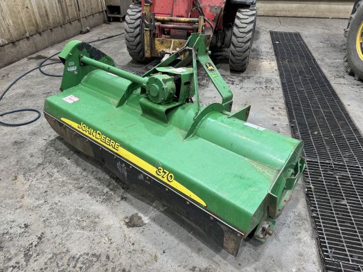 John Deere 370 6' 3pt flail mower