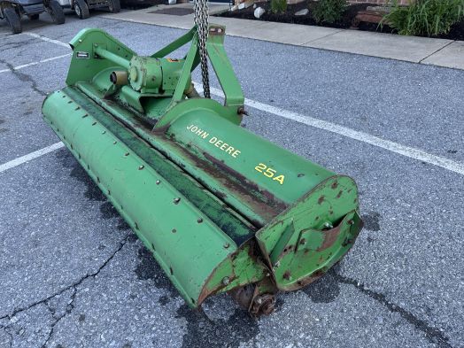 John Deere 25A offset flail mower 