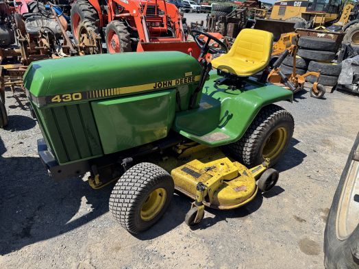 John Deere 430 Diesel tractor with 60" deck