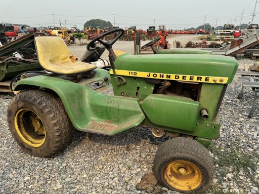 John Deere 112 tractor