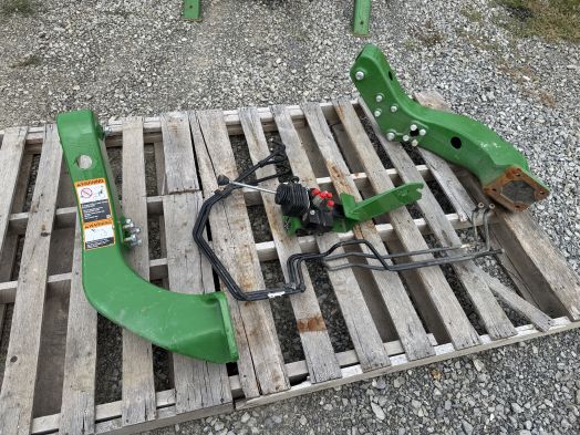 John Deere 300e loader masts and joystick PXX10021 PXX10022