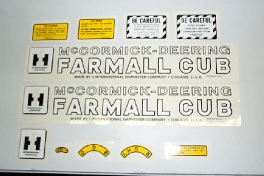 Farmall Decal Set