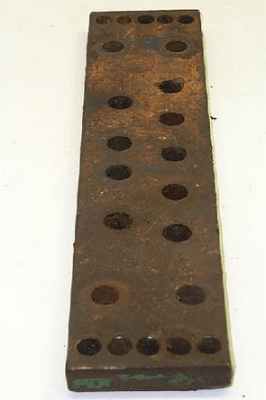 John Deere Drawbar Rear Bottom Plate