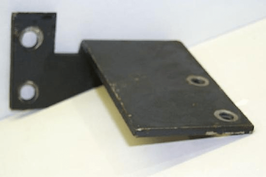 White Filter Mounting Bracket