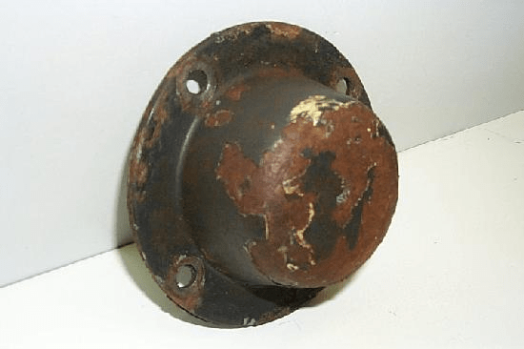 White Hub Cap