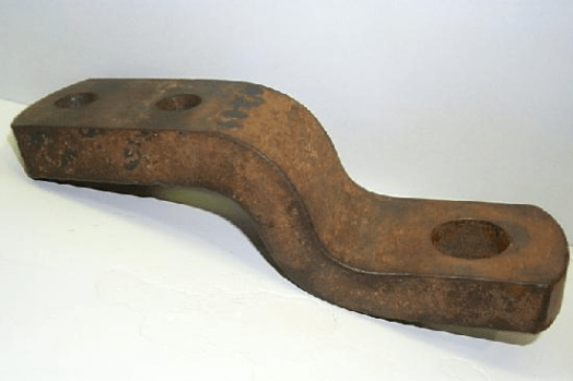 White Drawbar Clevis