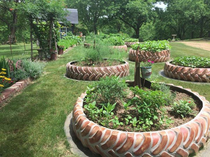 tractor tire garden