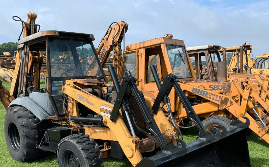 Salvage Backhoe Loaders